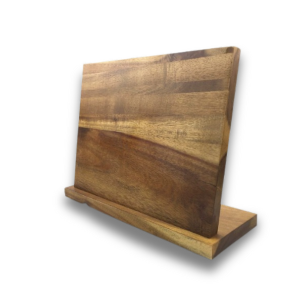 Elegant magnetiskt knivställ i trä
